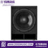 Zoso Music Yamaha DXS15XLF 15-inch powered subwoofer in a durable black plywood cabinet with a front-firing driver.