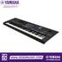Zoso Music Yamaha Genos2 76-key arranger workstation with touchscreen, faders, and FSX keybed in black finish