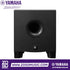 Zoso Music Yamaha HS8S 8-inch powered studio subwoofer in black with a front-facing bass-reflex port.