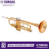 Zoso Music Yamaha YTR-4335Gii intermediate Bb trumpet with a gold brass bell and durable monel alloy pistons