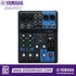 Zoso Music Yamaha MG06X 6-channel analog mixer with blue and black metal chassis, featuring D-PRE preamps and effects.