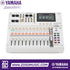 Zoso Music Yamaha MGX12V 12-input digital mixing console with touchscreen, faders, and video interface in white finish