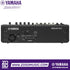 Zoso Music Yamaha MGX12V digital mixing console rear panel showing HDMI, USB, and microSD ports for audio and video.