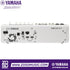 Zoso Music Yamaha MGX12V digital mixing console rear panel showing HDMI, USB, and microSD ports for audio and video.