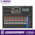 Zoso Music Yamaha MGX16 22-channel digital mixing console with touchscreen, faders, and sound pads for live streaming.