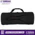 Zoso Music Yamaha SC-MODX6 black nylon soft gig bag for 61-key keyboard with backpack straps and carry handle