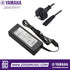 Zoso Music Yamaha PA-300C matte black AC power adapter for portable keyboards with 16V output and power cable