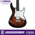 Zoso Music Yamaha PAC112V Pacifica electric guitar in Old Violin Sunburst finish with alder body and white pickguard