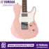 Zoso Music Yamaha Pacifica Standard Plus electric guitar in pastel pink with a white pickguard and chrome hardware