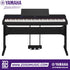 Zoso Music Yamaha P-S500 88-key digital piano in black with weighted GHS keyboard and integrated pedal unit