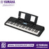 Zoso Music Yamaha PSR-E383 61-key portable keyboard in black with touch-sensitive keys and built-in music rest.