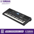 Zoso Music Yamaha PSR E473 61-key portable keyboard in black with control knobs, pitch wheel, and LCD screen.