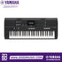 Zoso Music Yamaha PSR-E483 61-key portable keyboard with control knobs, pitch bend wheel, and LCD screen