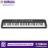 Zoso Music Yamaha PSR F52 61-key portable beginner keyboard in black with control panel and speakers
