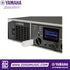 Zoso Music Yamaha PX10 power amplifier front panel with LCD display and USB drive inserted for firmware updates