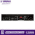 Zoso Music Yamaha PX5 2-channel power amplifier rear panel showing XLR, TRS, speakON, and binding post connections