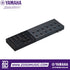 Zoso Music Yamaha Seqtrak mobile music ideastation in black with LED-lit pads, encoder knobs, and compact design.