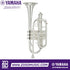 Zoso Music Yamaha YCR-2310SII student long model cornet in a polished silver-plated finish with monel alloy pistons