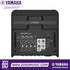 Zoso Music Yamaha StagePas 200BTR portable PA system showing the integrated 5-channel digital mixer control panel.