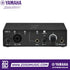 Zoso Music Yamaha Steinberg IXO12 2x2 USB audio interface in black with front panel controls and inputs