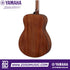 Zoso Music Yamaha Storia III concert acoustic guitar back view featuring solid mahogany body and gloss finish