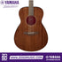 Zoso Music Yamaha Storia III concert acoustic guitar in chocolate brown solid mahogany with a glossy finish