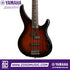 Zoso Music Yamaha TRBX174 4-string electric bass guitar in a glossy violin sunburst finish with P/J pickup setup.