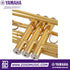 Zoso Music Yamaha YTR-4435II Bb/C trumpet featuring gold lacquer finish, monel valves, and heavy valve caps.