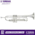 Zoso Music Yamaha YTR-8345GS Xeno Series Bb trumpet in a polished silver finish with mother of pearl key buttons