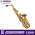 Zoso Music Yamaha YAS-480 intermediate Eb alto saxophone in gold lacquer with hand-engraved bell and 62-style neck