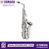 Zoso Music Yamaha YAS-62S professional alto saxophone in silver-plated brass with hand-engraved bell
