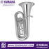 Zoso Music Yamaha YBB-105S 3/4 size student BBb tuba in silver finish with three front action valves
