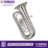 Zoso Music Yamaha YBB-201S 3-valve Bb student tuba in silver finish with hand-lapped pistons and slides