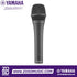 Zoso Music Yamaha YDM505S black dynamic cardioid microphone with on-off switch for live vocals and studio recording