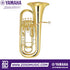 Zoso Music Yamaha YEP-321 intermediate euphonium in polished yellow brass with four top-action nickel-plated valves