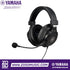 Zoso Music Yamaha YH-G01 lightweight black gaming headset with condenser microphone and comfortable mesh earpads