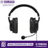 Zoso Music Yamaha YH-G01 black gaming headset with condenser microphone and comfortable mesh earpads for streaming.