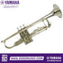 Zoso Music Yamaha YTR-2335S silver-plated Bb student trumpet with yellow-brass bell and tuning slide brace