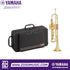 Zoso Music Yamaha YTR-3335 student Bb trumpet in yellow brass with a black protective carrying case