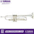 Zoso Music Yamaha YTR-6335S professional Bb trumpet in silver finish with a one-piece brass bell