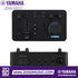 Zoso Music Yamaha ZG01 game streaming audio mixer showing top control panel and rear HDMI and microphone ports