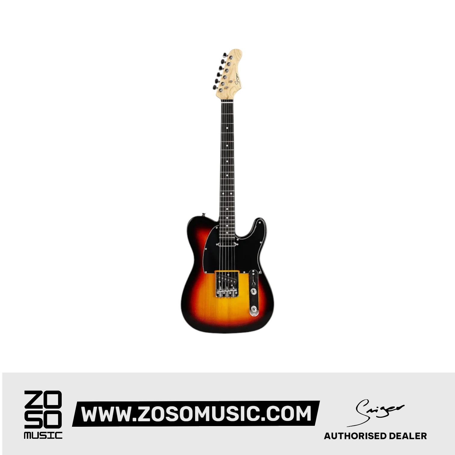 Smiger S-G17 Telecaster Sunburst Electric Guitar |  SMIGER |  ELECTRIC GUITAR |  Zoso Music