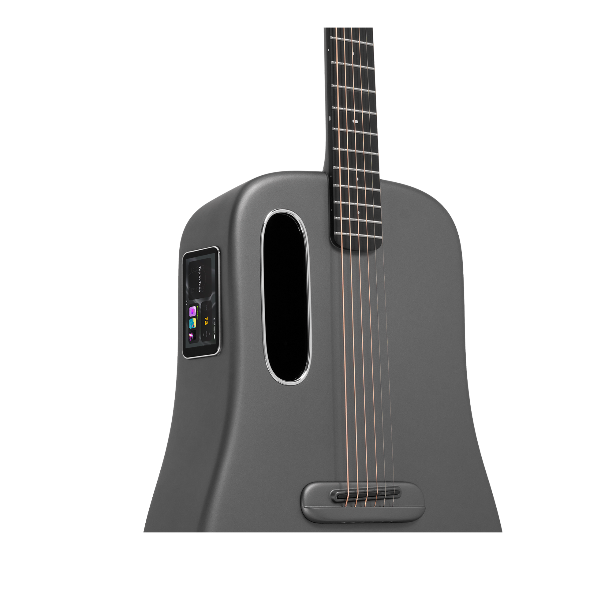 Lava Me 3 38inch Carbon Fiber Smart Guitar with Space Bag - Gray