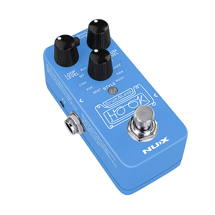Nux HOOK NDL-3 Drum & Loop Mini Looper Electric Guitar Pedal |  NUX |  SUSTAIN PEDALS |  Zoso Music