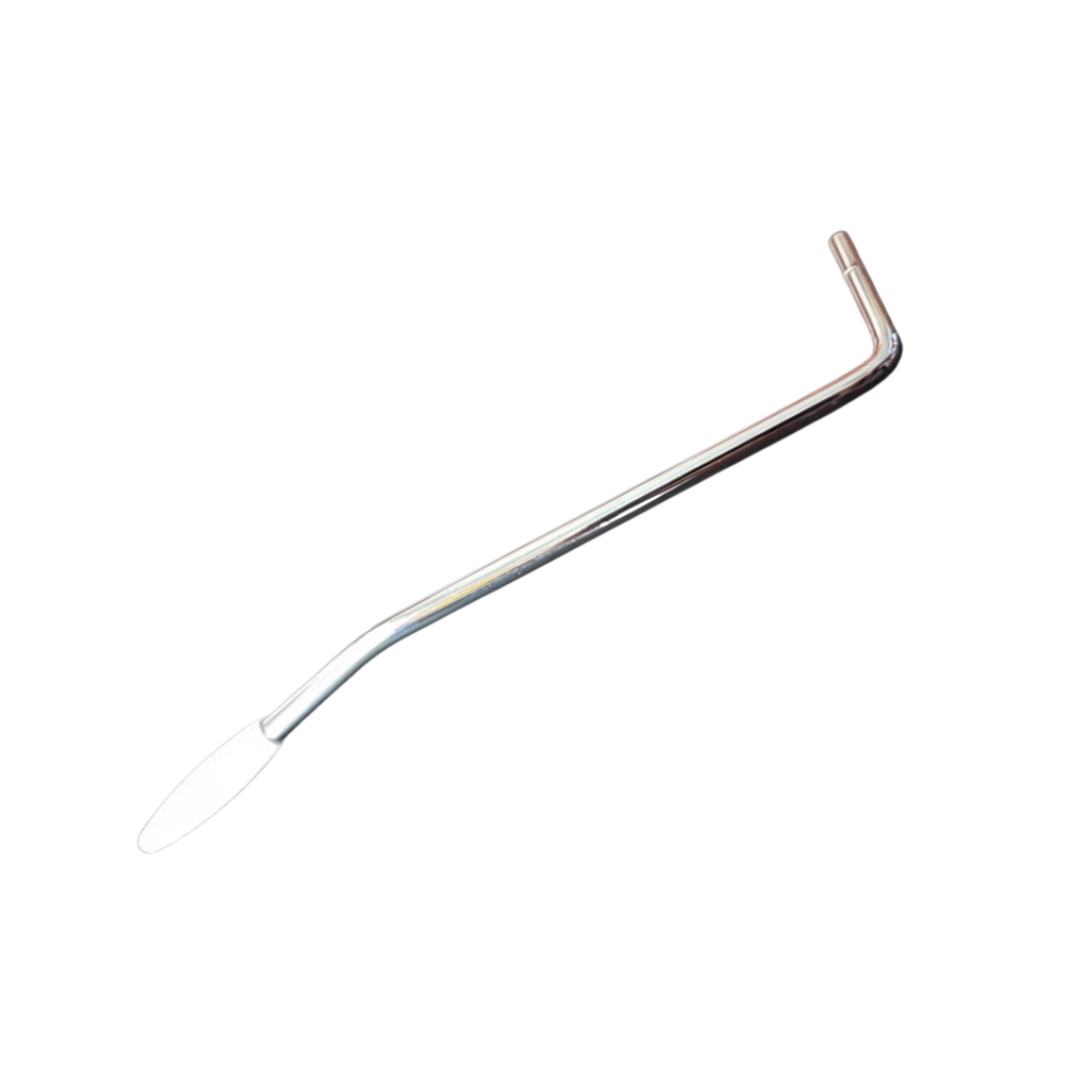 MINGS TREMOLO ARM CHROME WITH WHITE CAP, MINGS, GUITAR & BASS ACCESSORIES, mings-guitar-accessories-min-arm-wh, ZOSO MUSIC SDN BHD