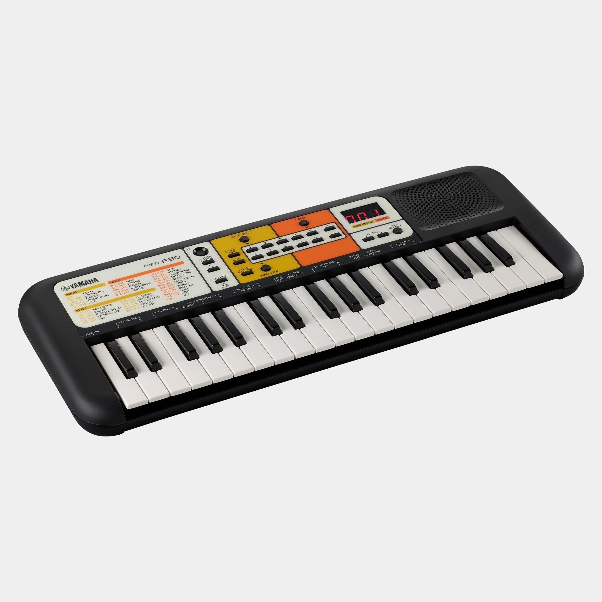 Yamaha PSS-F30 37-Key Mini Keyboard |  YAMAHA MUSIC |  KEYBOARD-PORTABLE |  Zoso Music
