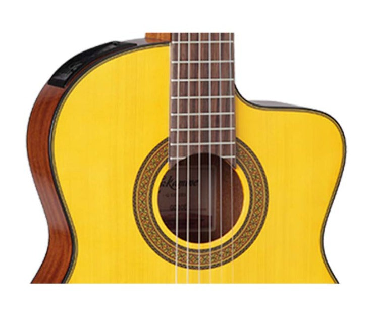 TAKAMINE GC3CE NAT | CUTAWAY | SOLID SPRUCE TOP | CLASSICAL ACOUSTIC-ELECTRIC WITH TP-4T PREAMP