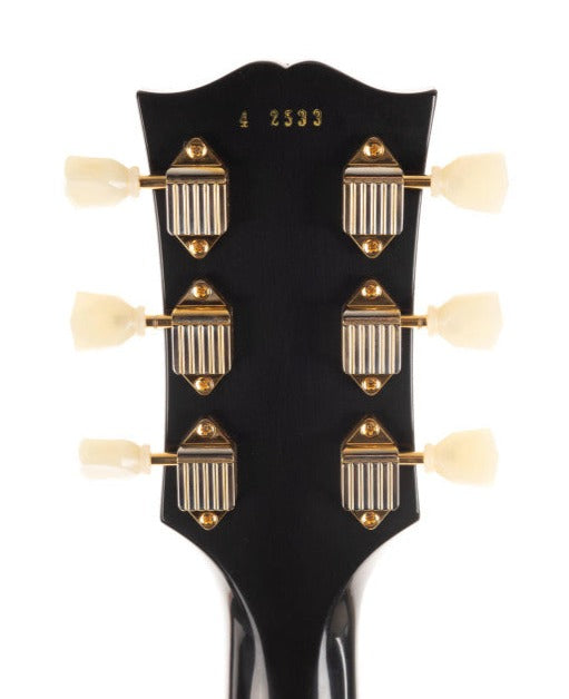 Gibson 1954 Les Paul Custom Staple Pickup Reissue VOS Electric Guitar, Ebony (LPB54VOEBGH1) |  GIBSON |  ELECTRIC GUITAR |  Zoso Music