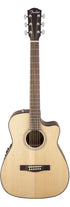 FENDER LIMITED ED PM-4CE GRAND AUDITORIUM CUSTOM ACOUSTIC GUITAR WITH CASE - NATURAL COLOUR, FENDER, ACOUSTIC GUITAR, fender-acoustic-guitar-fen-f03-097-0543-321, ZOSO MUSIC SDN BHD