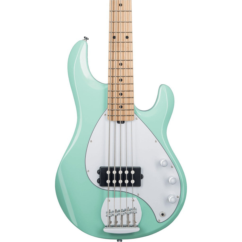STERLING RAY5 5-STRING ELECTRIC BASS GUITAR SUB SERIES - MINT GREEN COLOR (RAY-5/ RAY 5), STERLING, BASS GUITAR, sterling-bass-guitar-ray5-mgm, ZOSO MUSIC SDN BHD